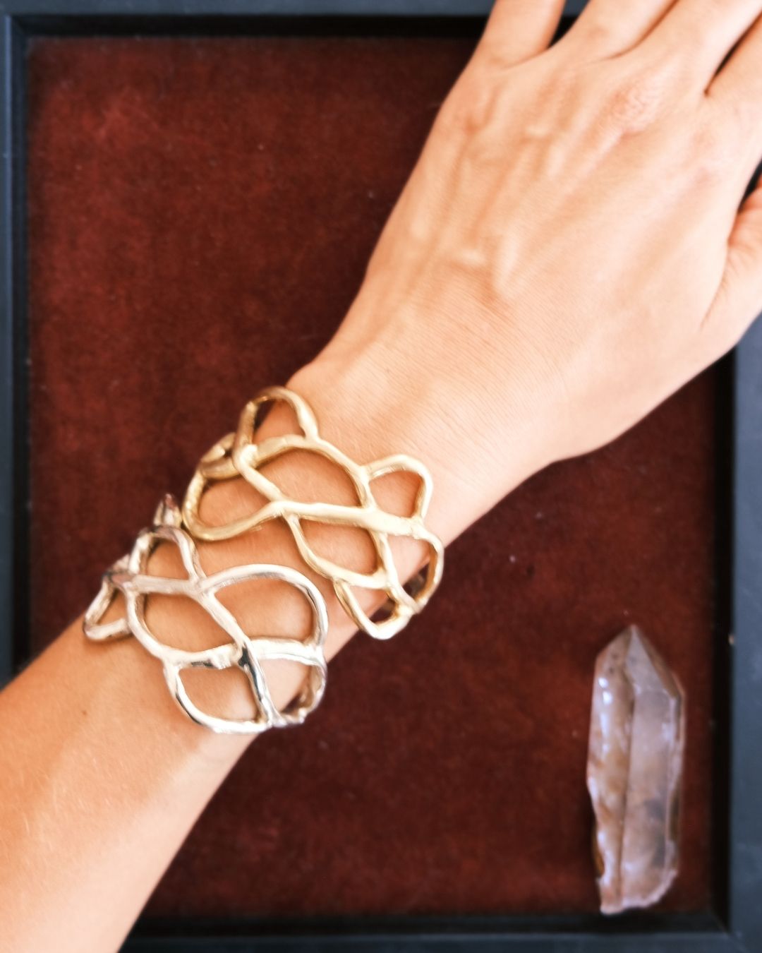 Yerba Buena Bracelet in Alpaca
