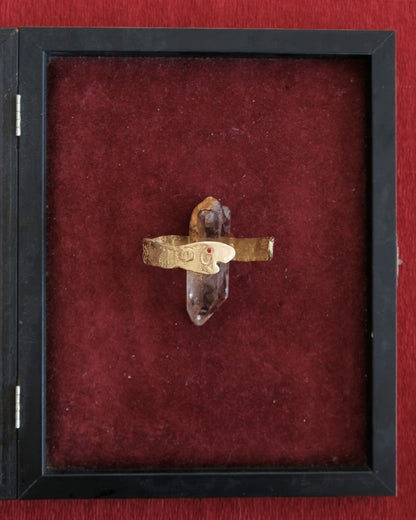 Fish Bracelet in Bronze – Red Cubic