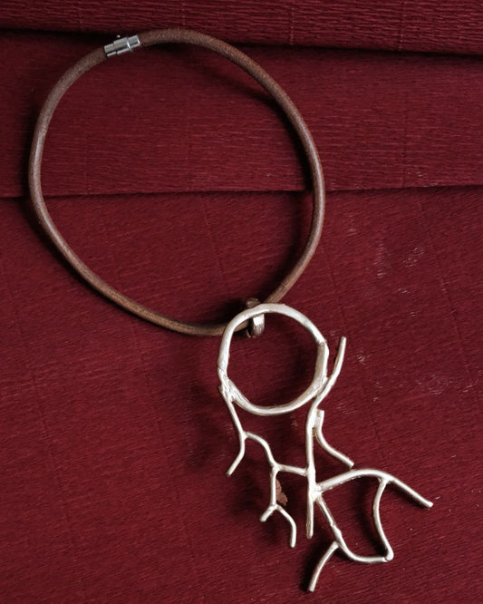 The Root Necklace in Alpaca
