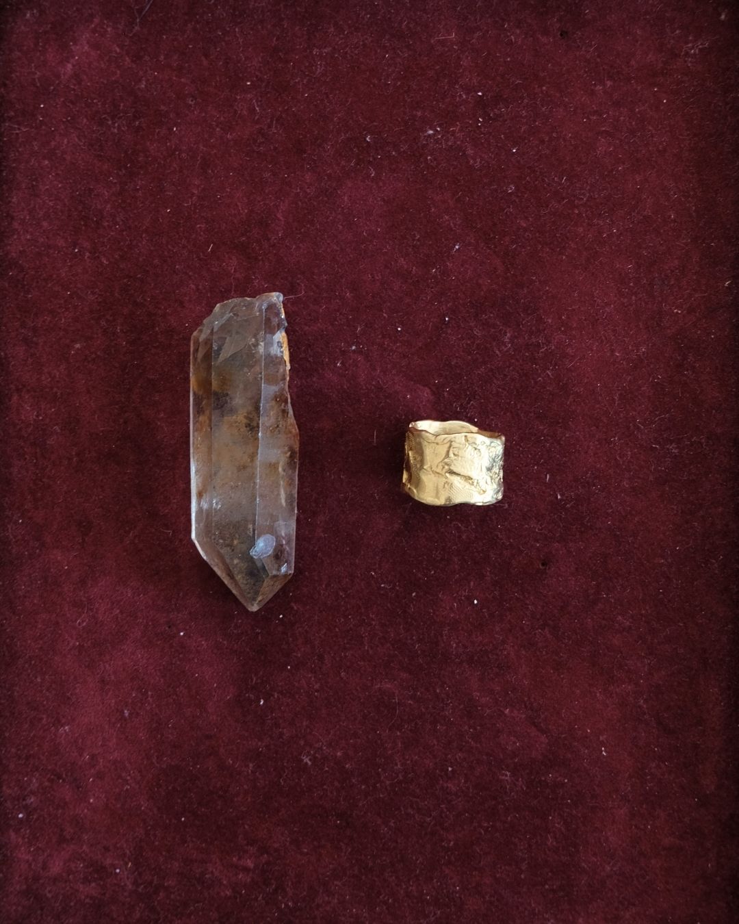 La Huella Ring in Bronze