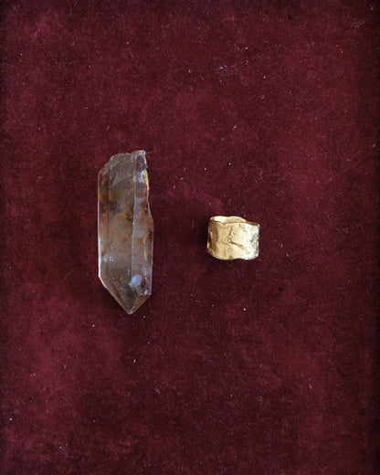 La Huella Ring in Bronze