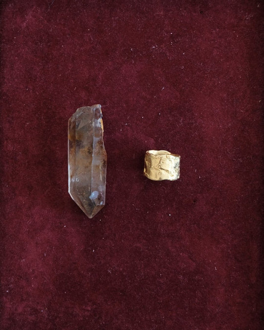 La Huella Ring in Bronze