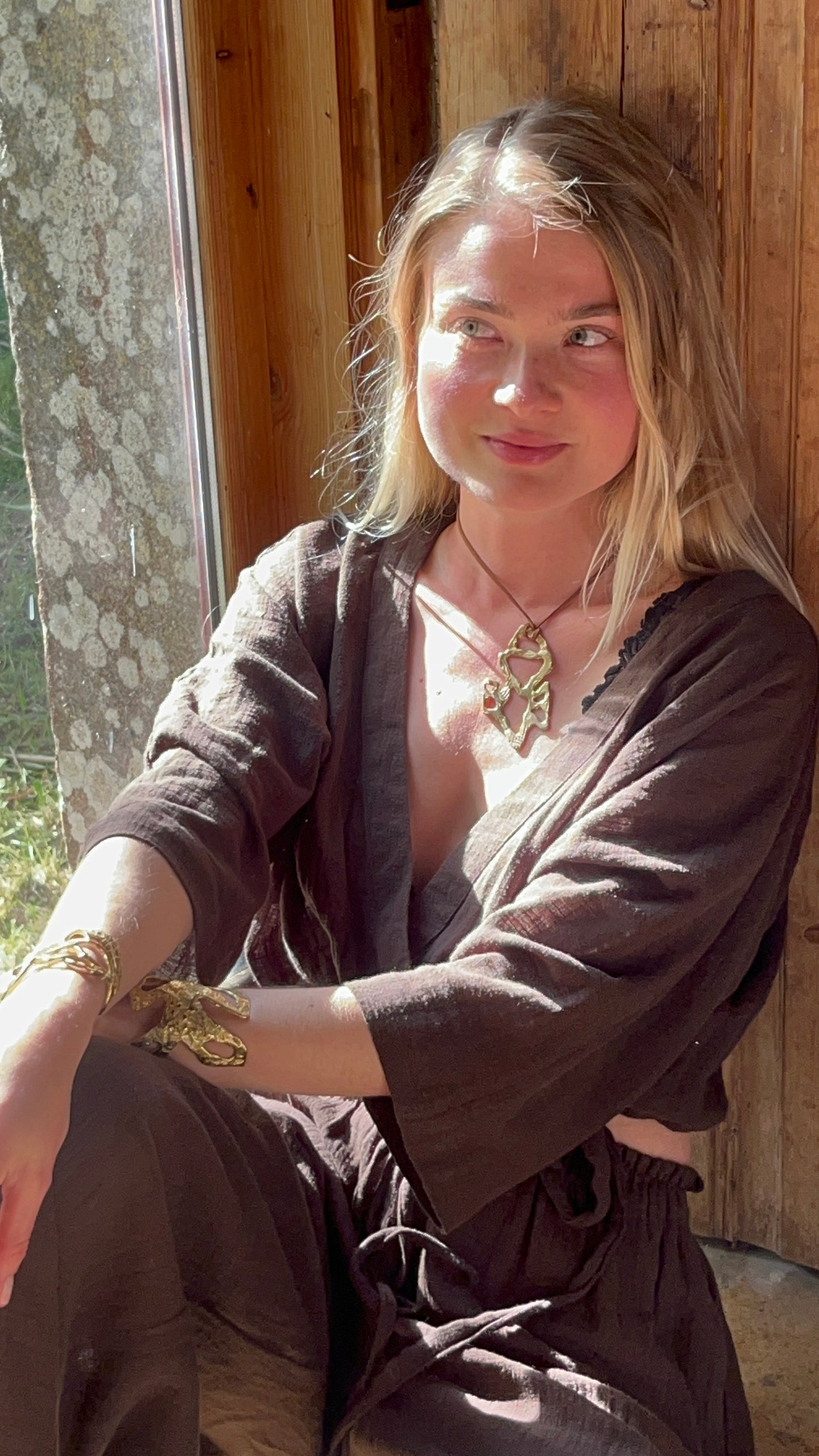 Tilcara Necklace in Bronze