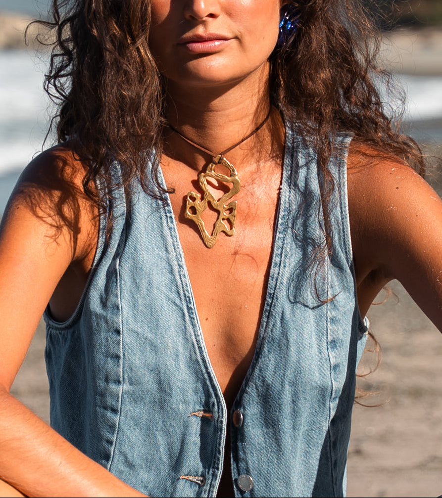 Tilcara Necklace in Alpaca